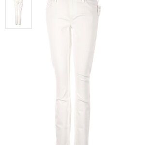 White Gap skinny jeans